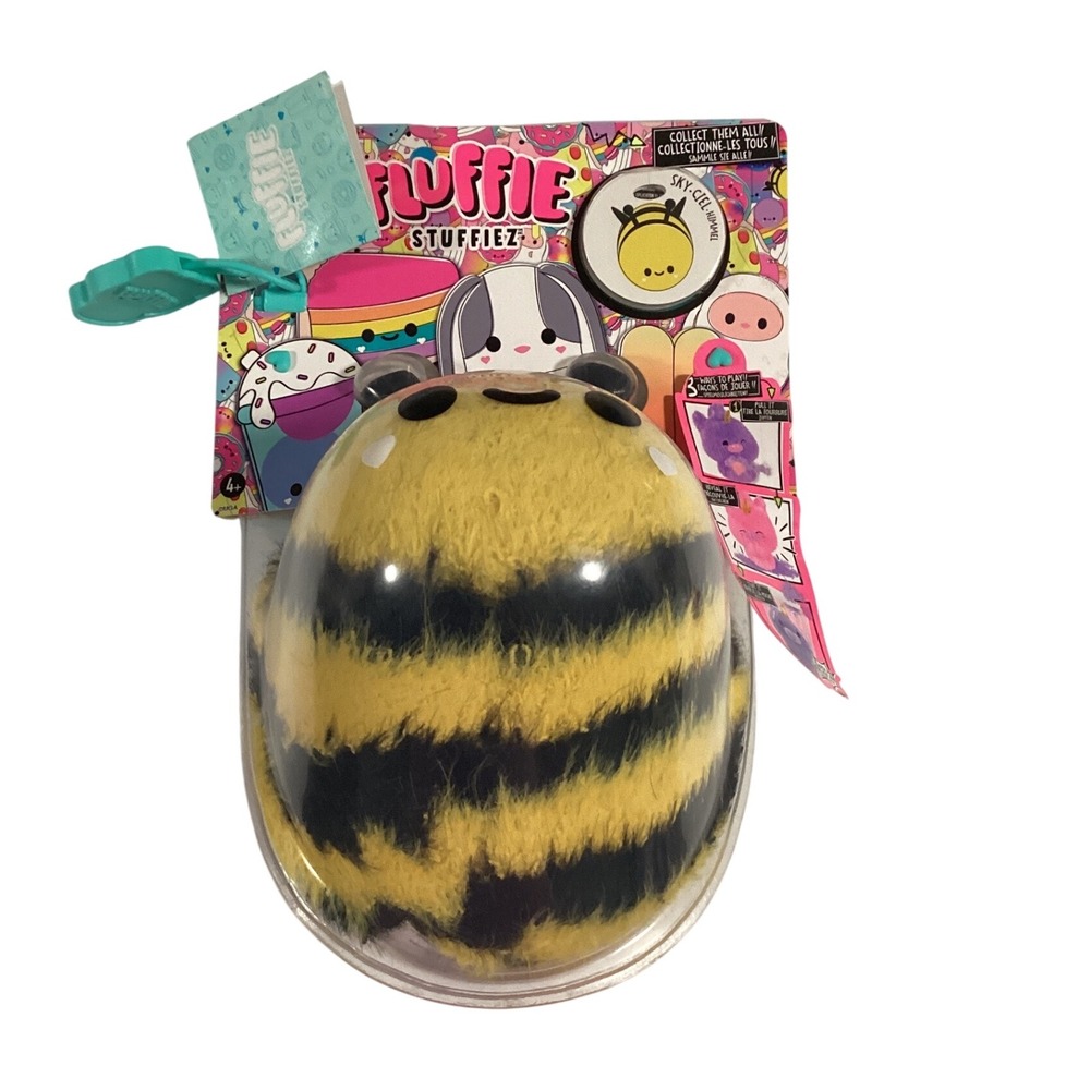 Fluffie Stuffiez Collectible Plush Bee‎ DIY Surprise New in Package